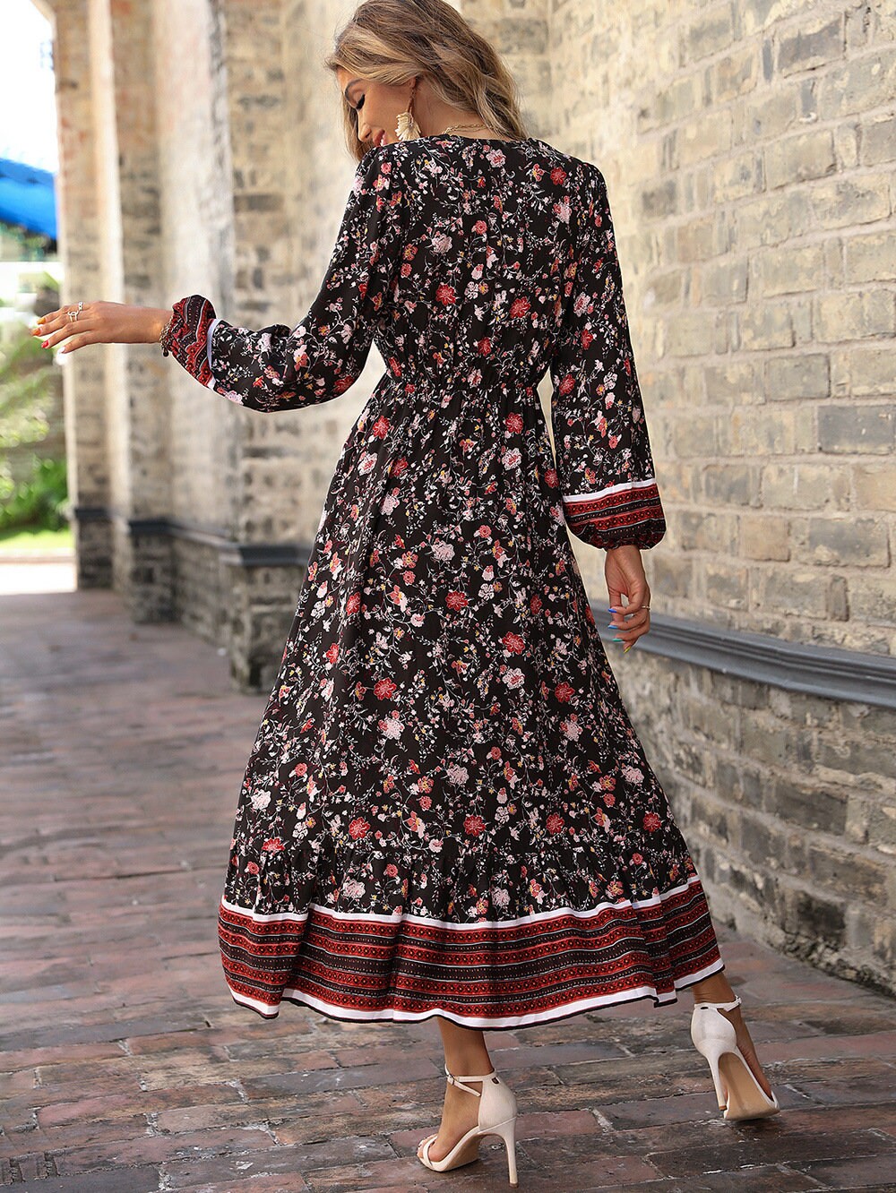 womens summer dresses with sleeves